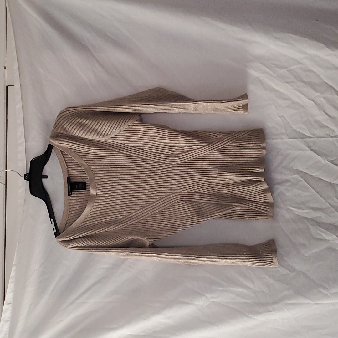 Euc Lane Bryant Gold Sweater